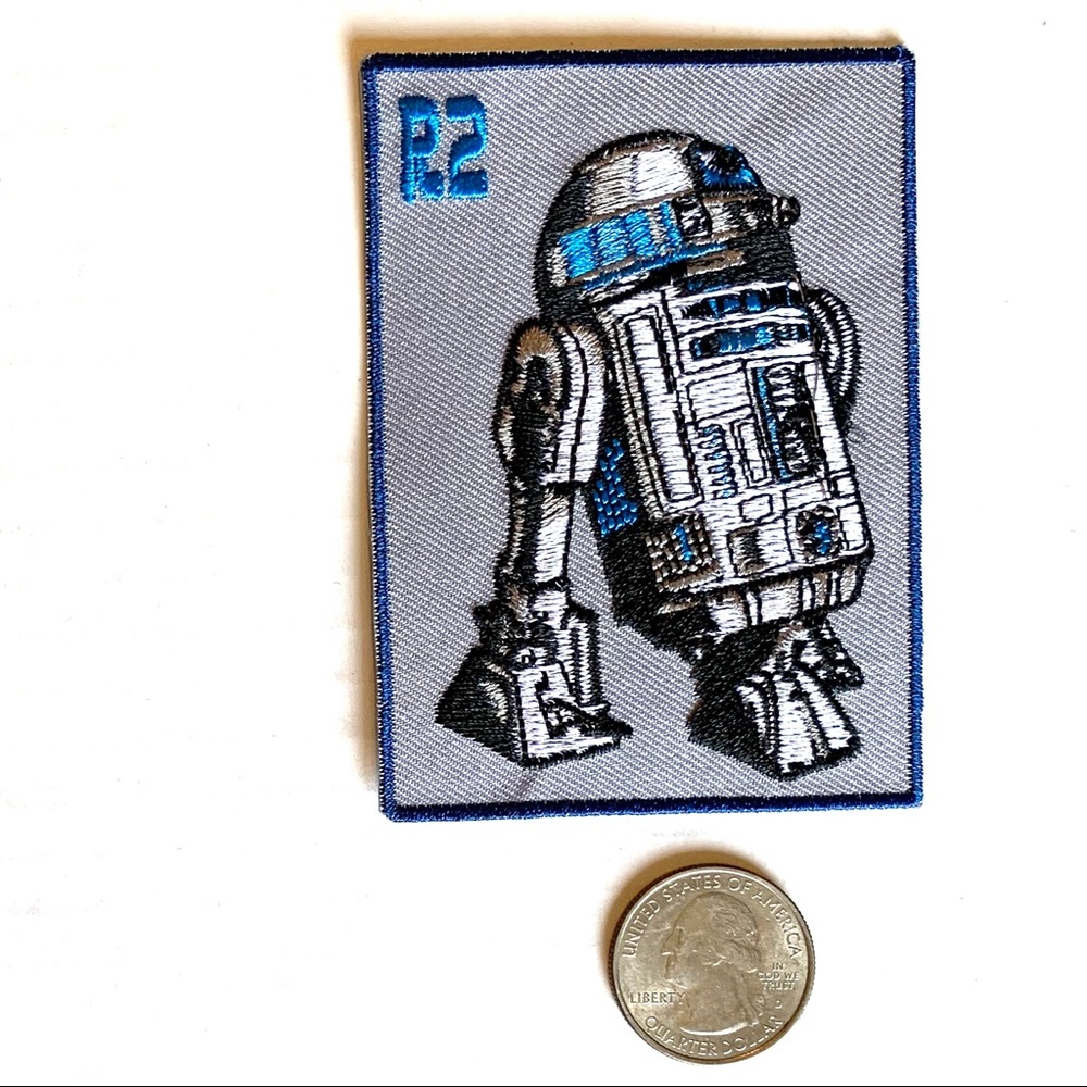 Star Wars Patch R2D2 Iron On Jedi Applique DIY